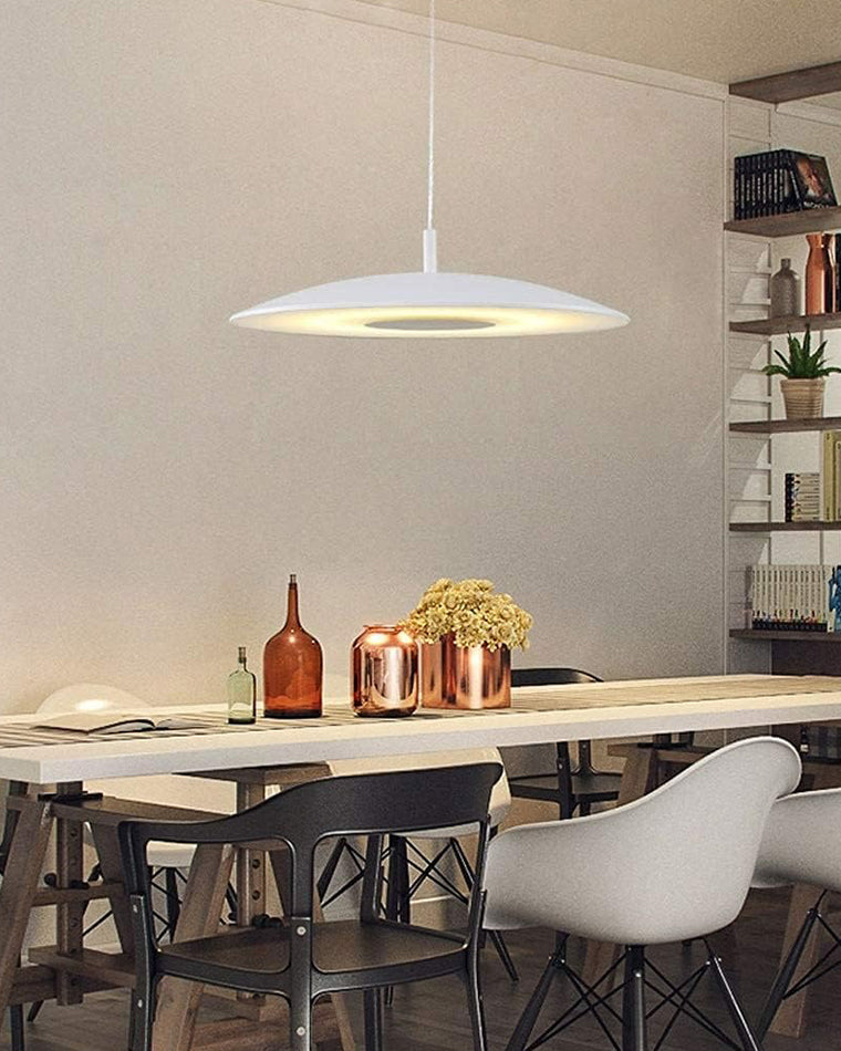 Chrome Flying Saucer Pendant Light-WM2727 – Jucci Light