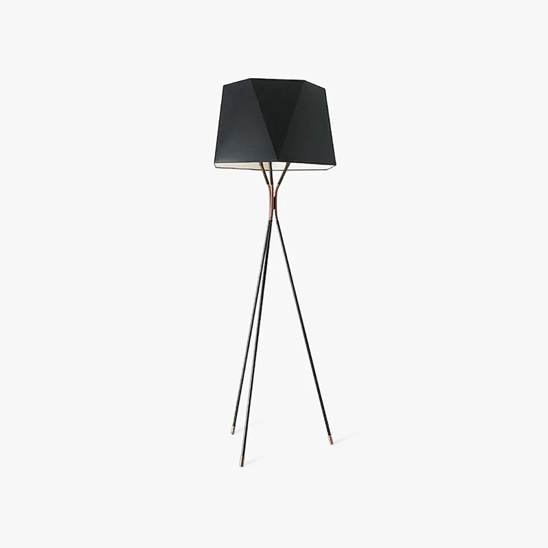 Faceted Tripod Floor Lamp-WM7004