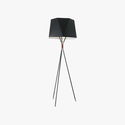 Faceted Tripod Floor Lamp-WM7004