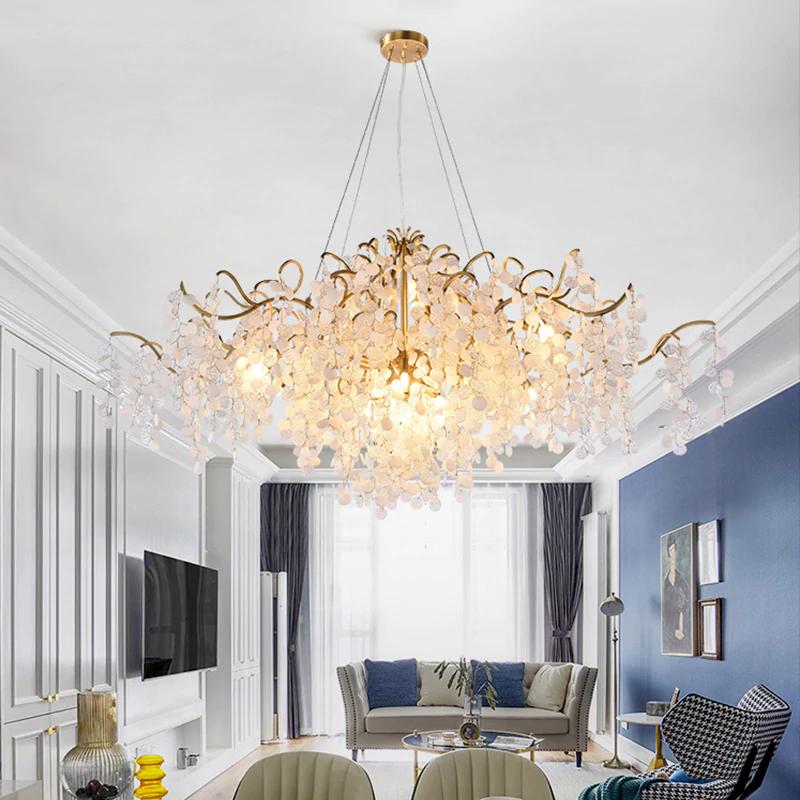 Oval Tree Branch Chandelier