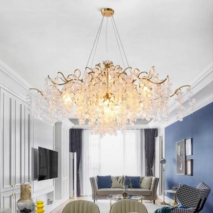 Oval Tree Branch Chandelier