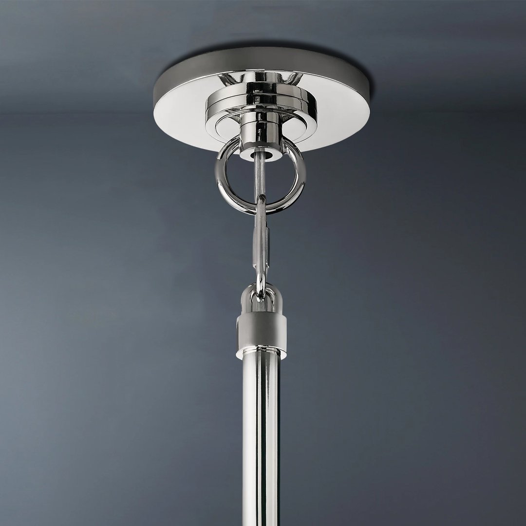 Cell de Crystal Ball Clear Chandelier 24"