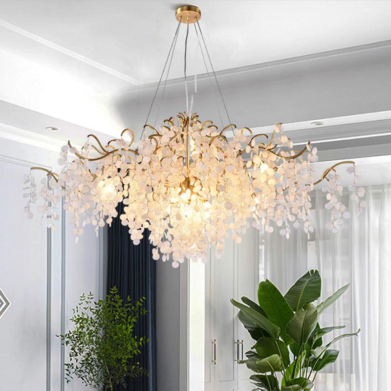 Oval Tree Branch Chandelier