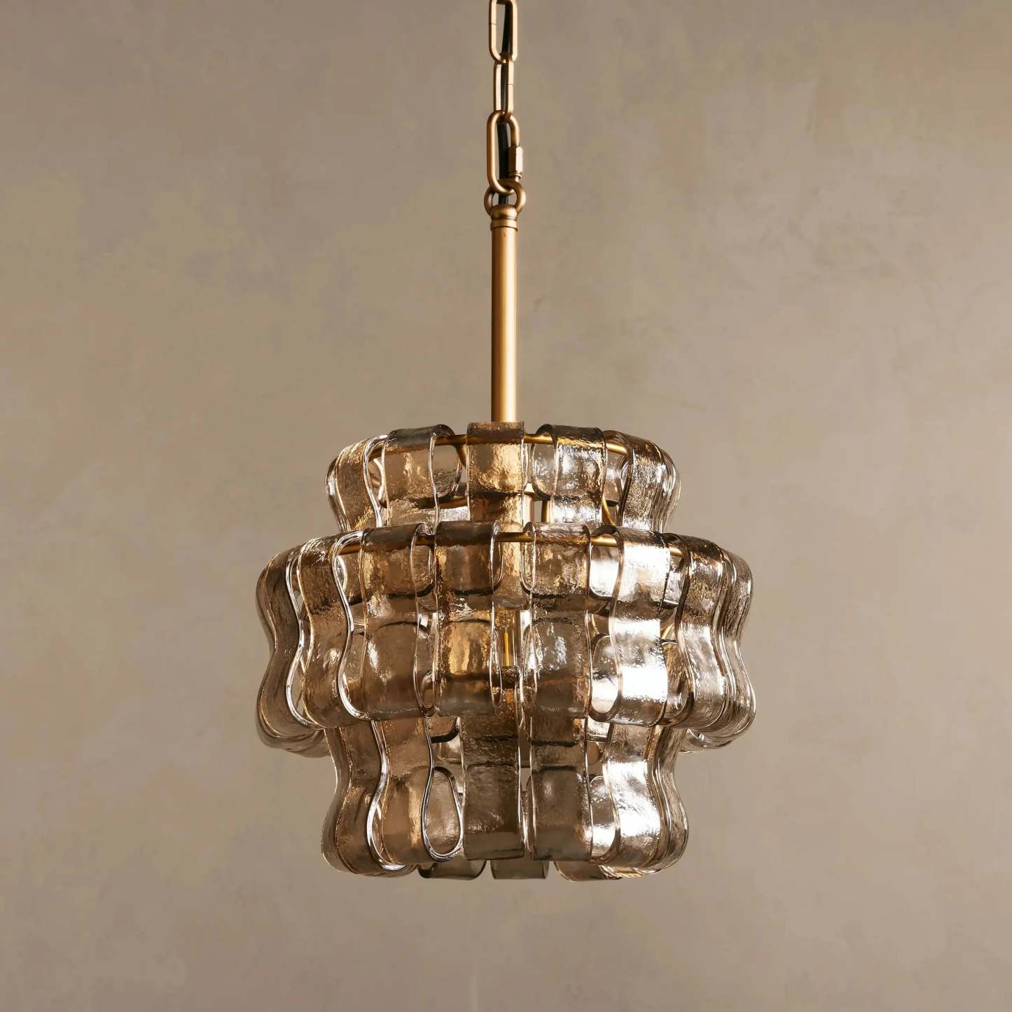 Ghiaccio Glass Pendant