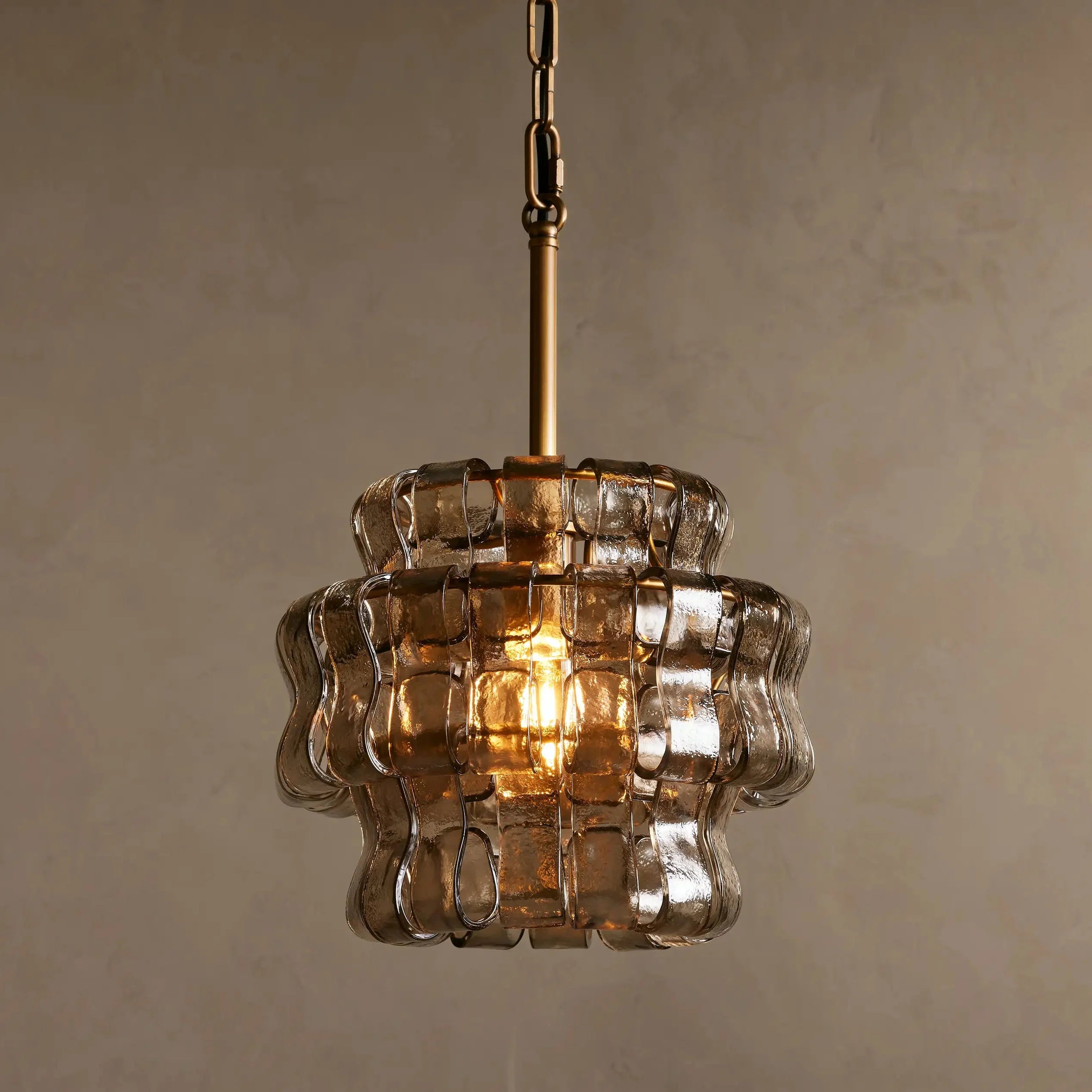 Ghiaccio Glass Pendant