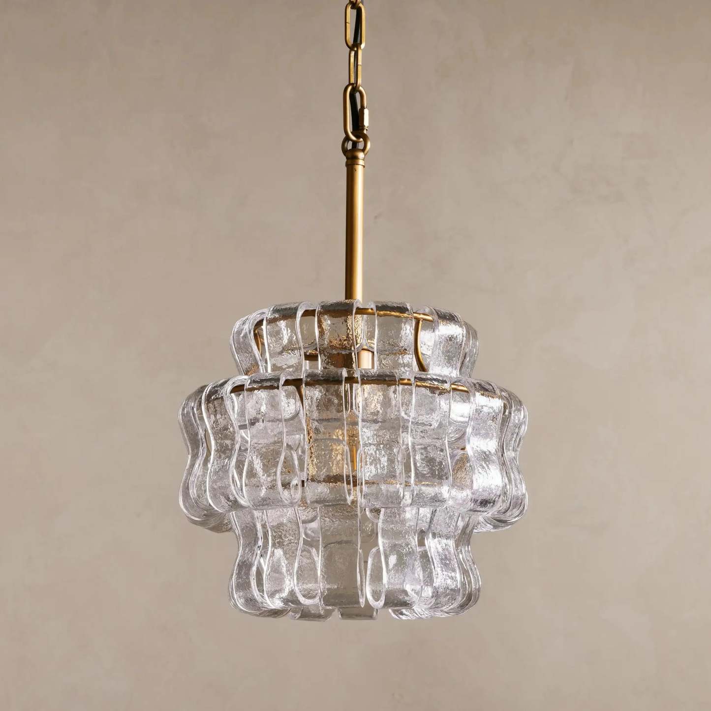 Ghiaccio Glass Pendant