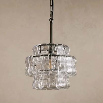 Ghiaccio Glass Pendant