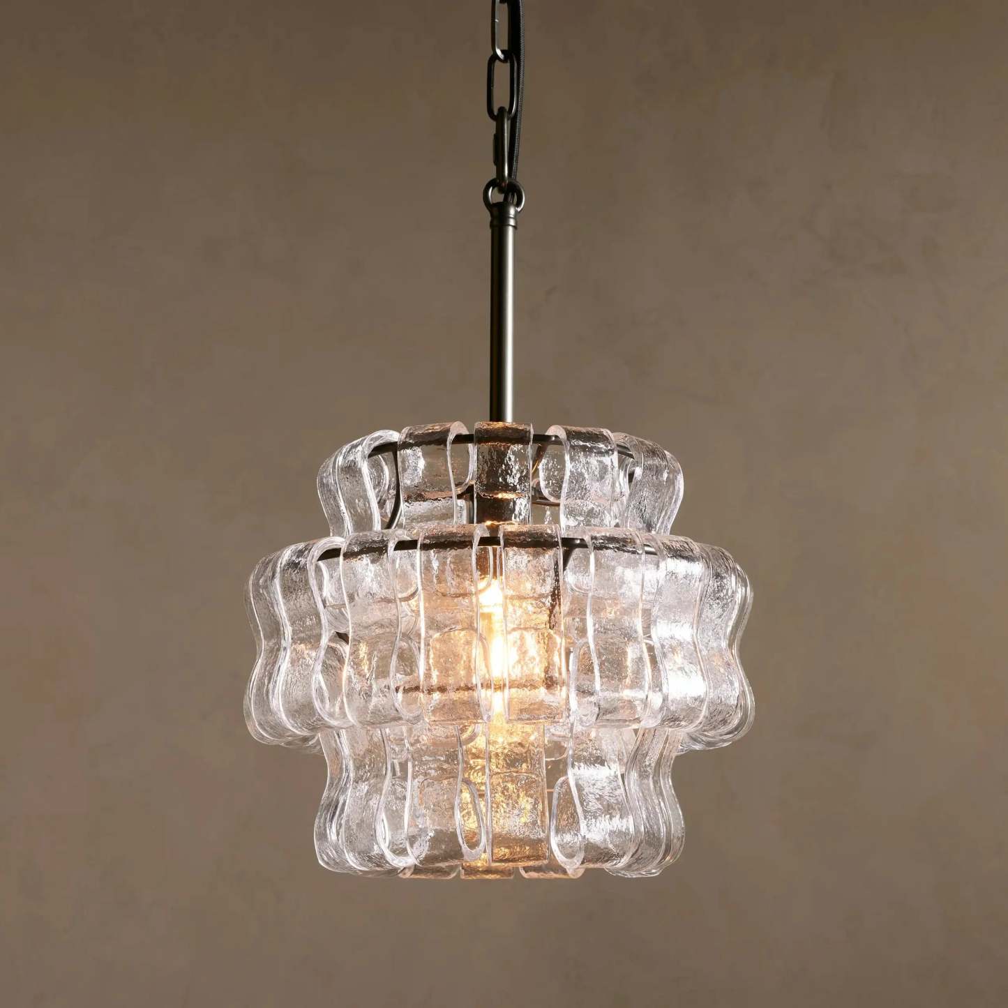 Ghiaccio Glass Pendant