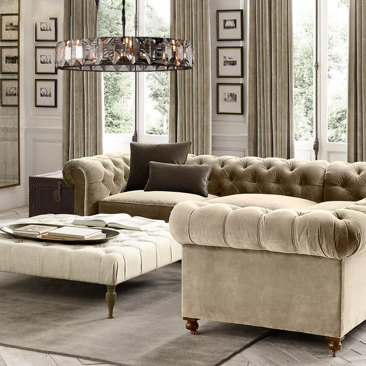 Artistic sense Multicurve Crystal Round Chandelier 60"