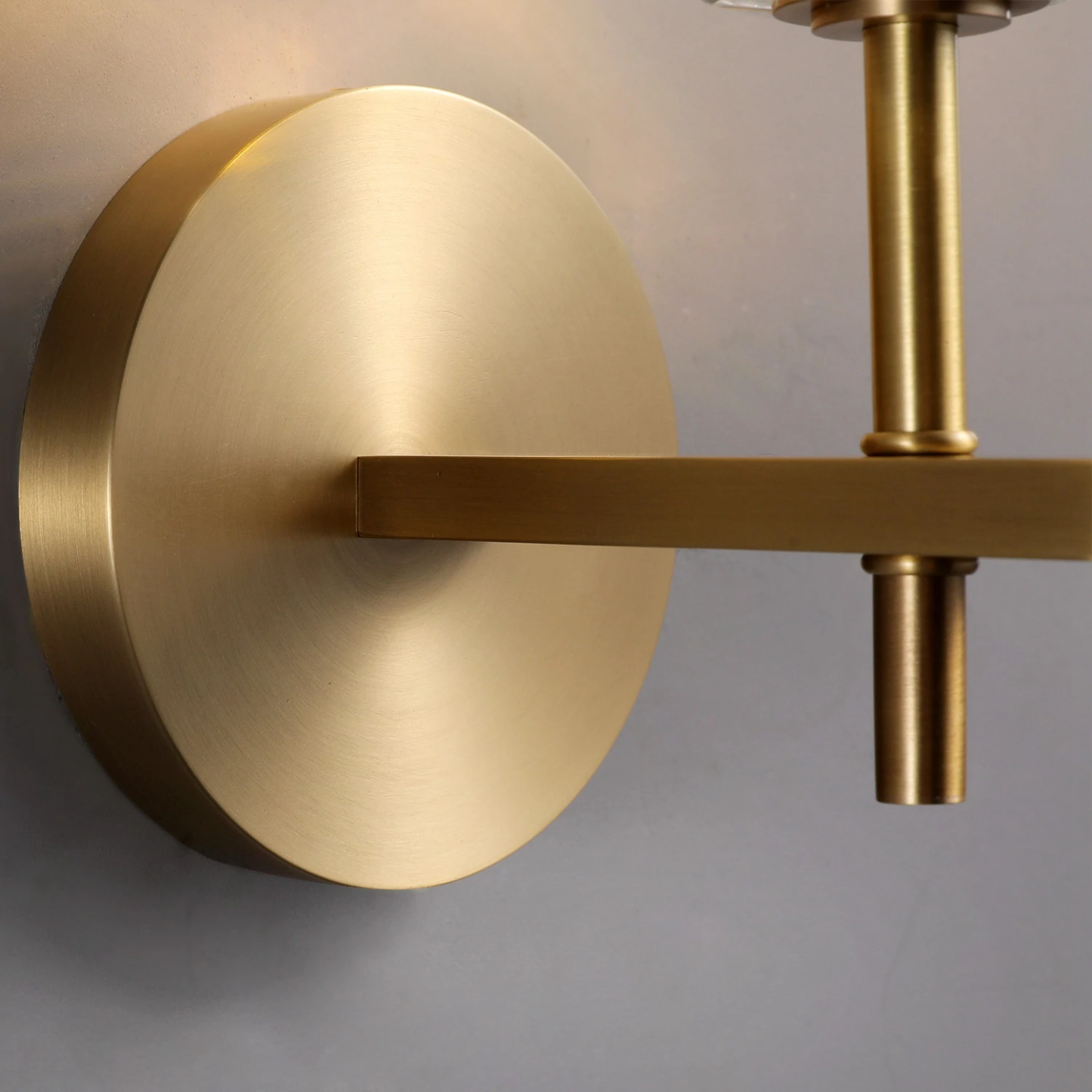 Cell de Clear Crystal Ball Wall Sconce