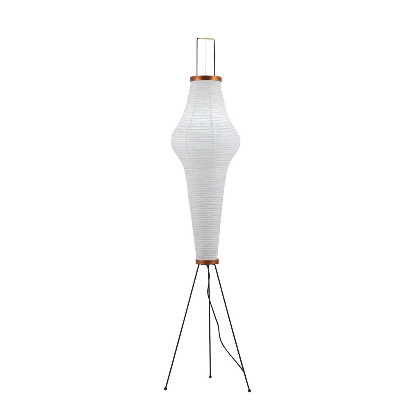 Rice Paper Traditional Floor Lamp