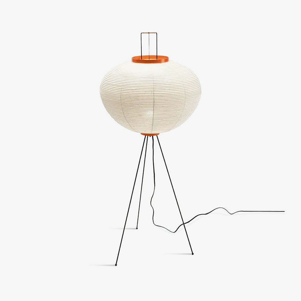 Rice Paper Traditional Floor Lamp