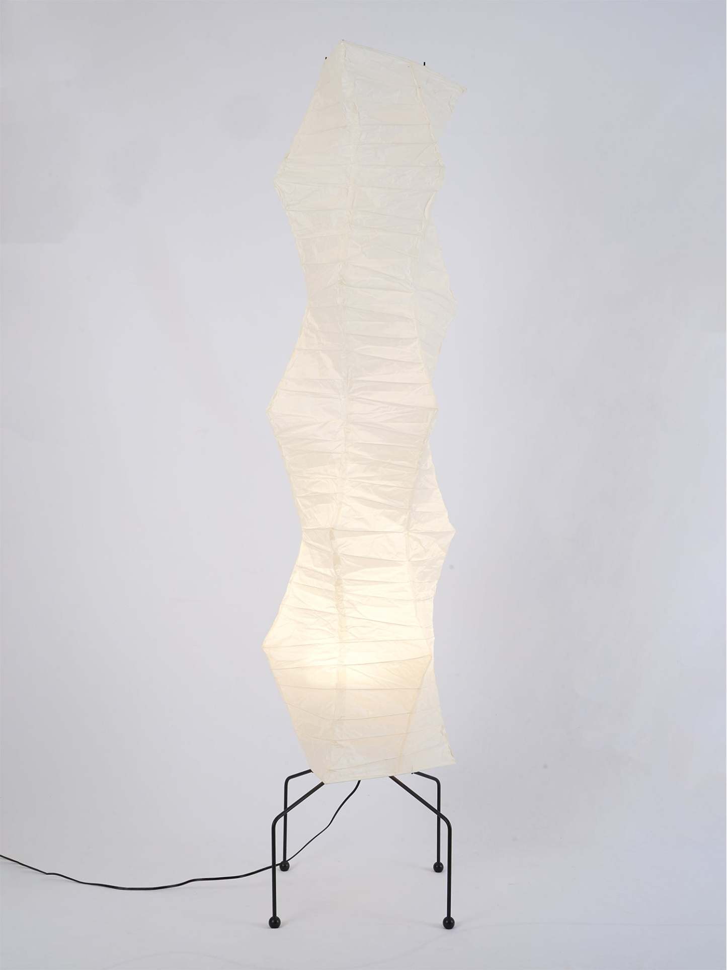 Rice Paper Traditional Floor Lamp