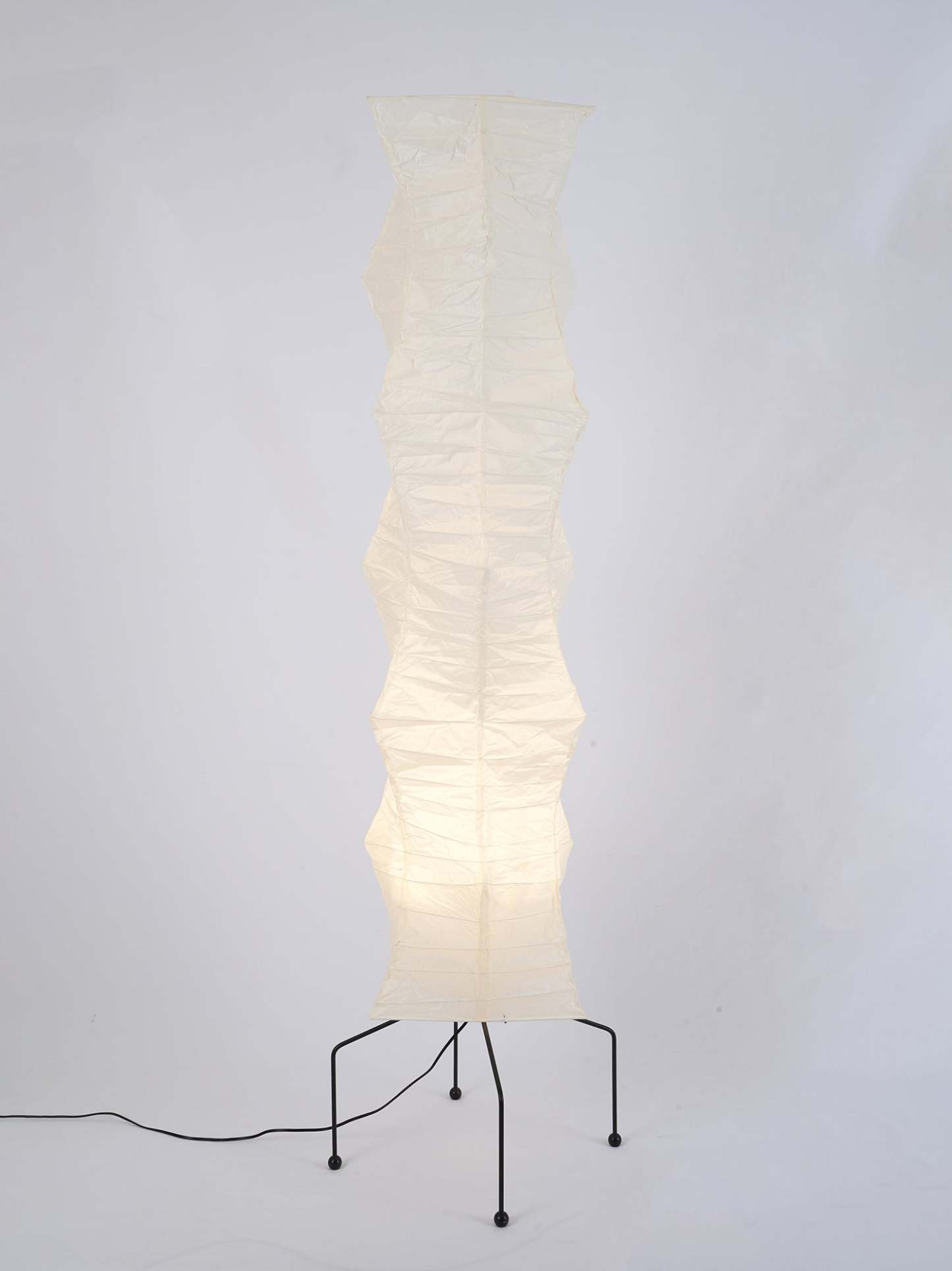 Rice Paper Traditional Floor Lamp