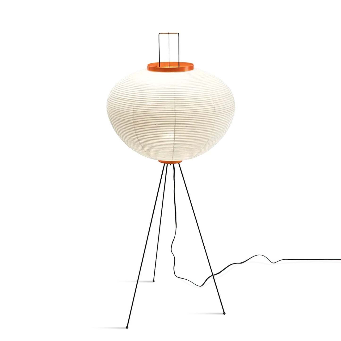 Rice Paper Traditional Floor Lamp