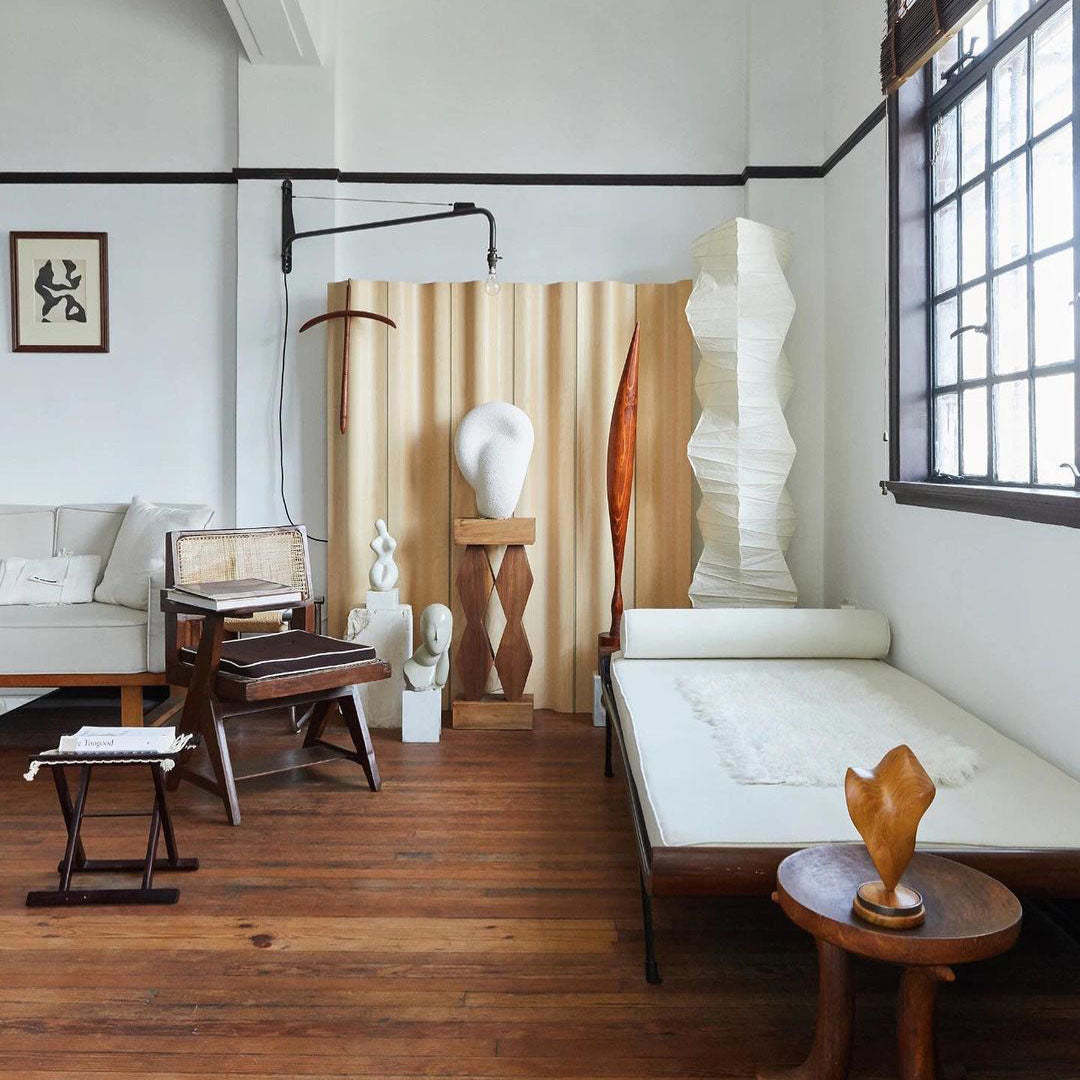 Rice Paper Traditional Floor Lamp