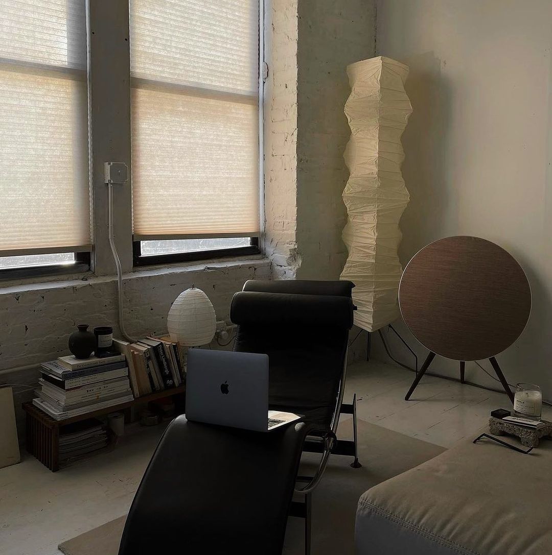 Rice Paper Traditional Floor Lamp