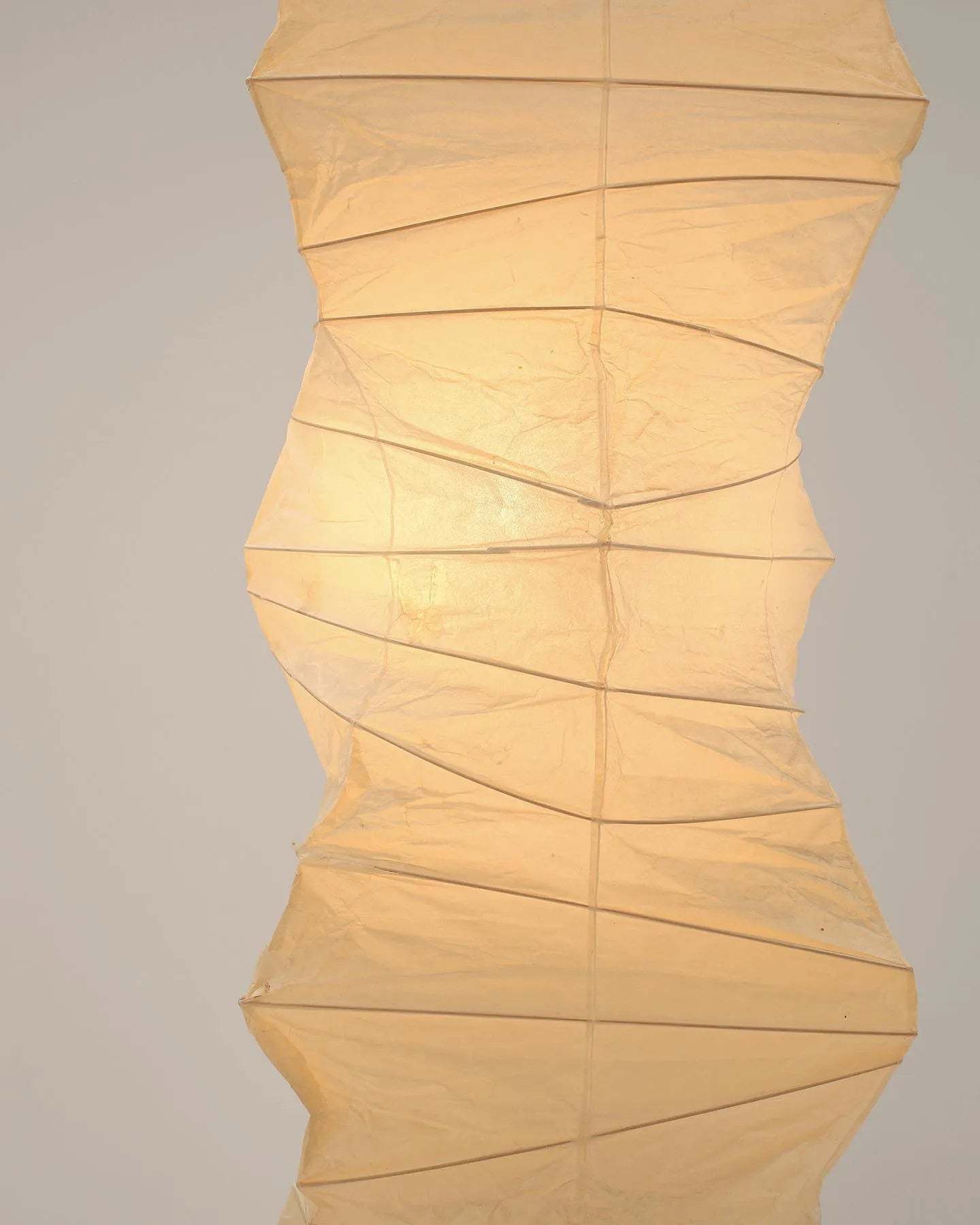 Rice Paper Traditional Floor Lamp