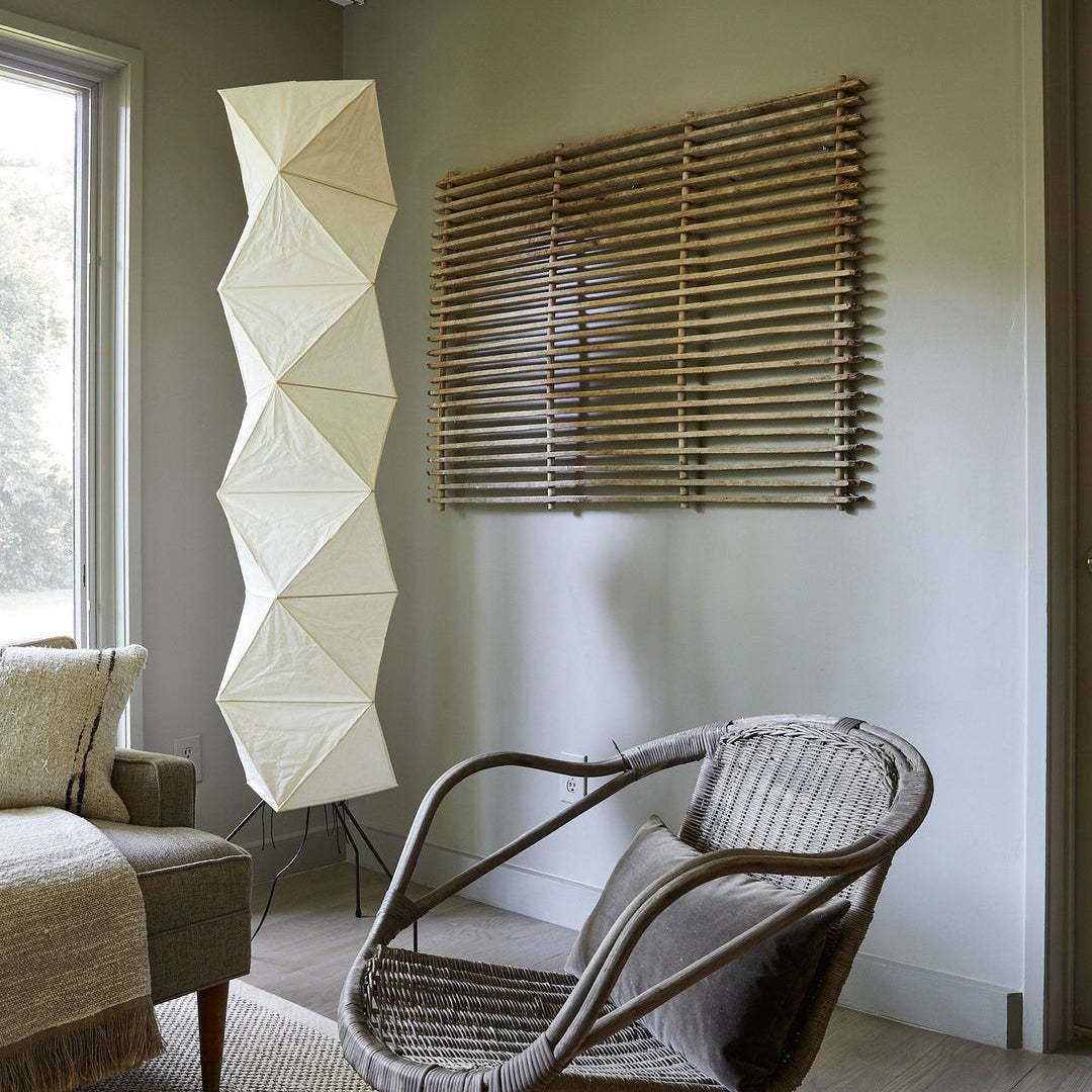 Rice Paper Traditional Floor Lamp