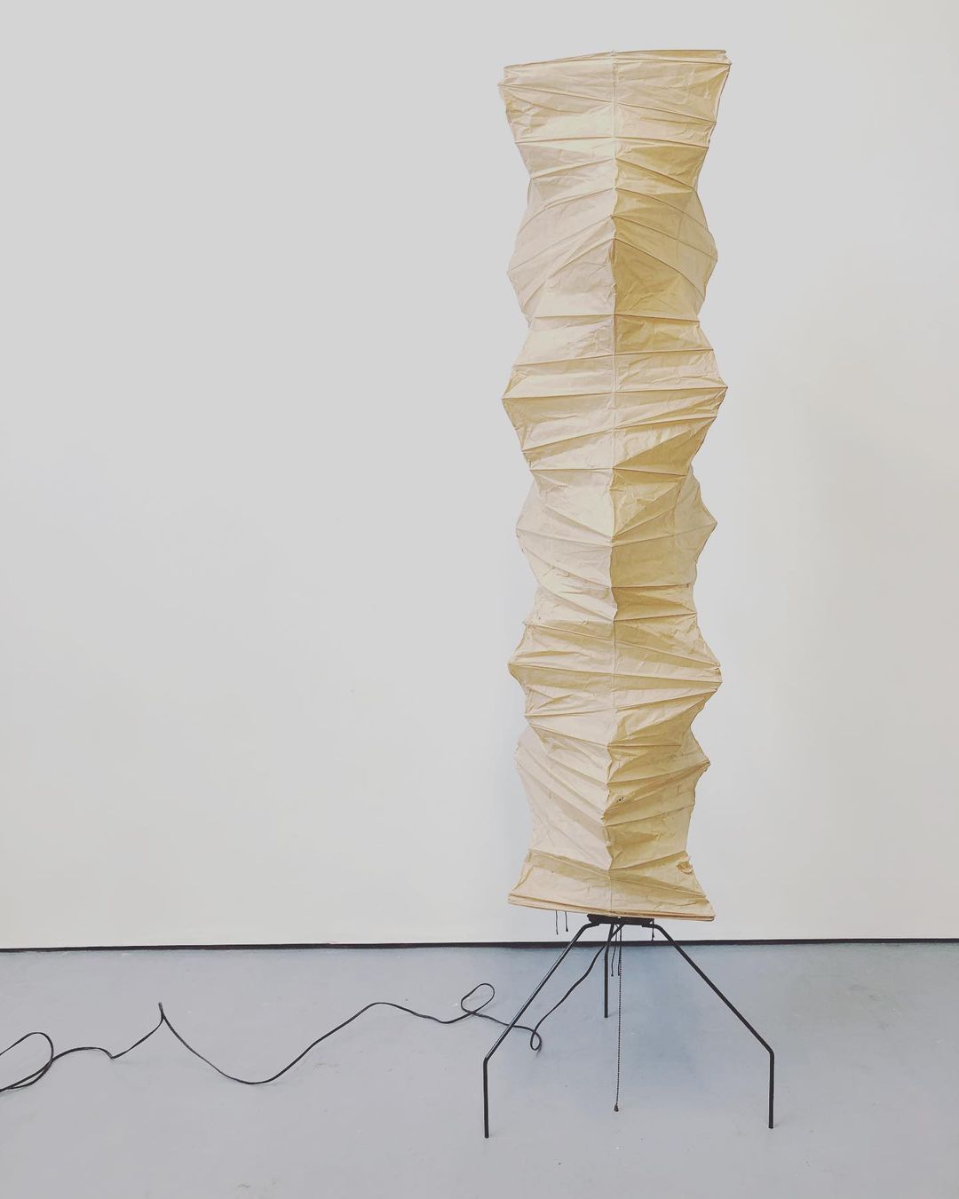 Rice Paper Traditional Floor Lamp