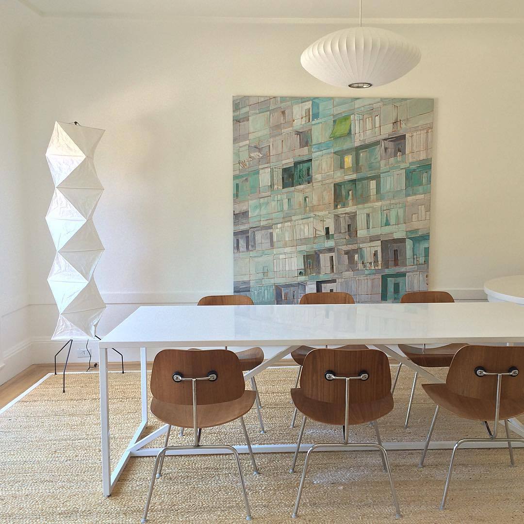 Rice Paper Traditional Floor Lamp