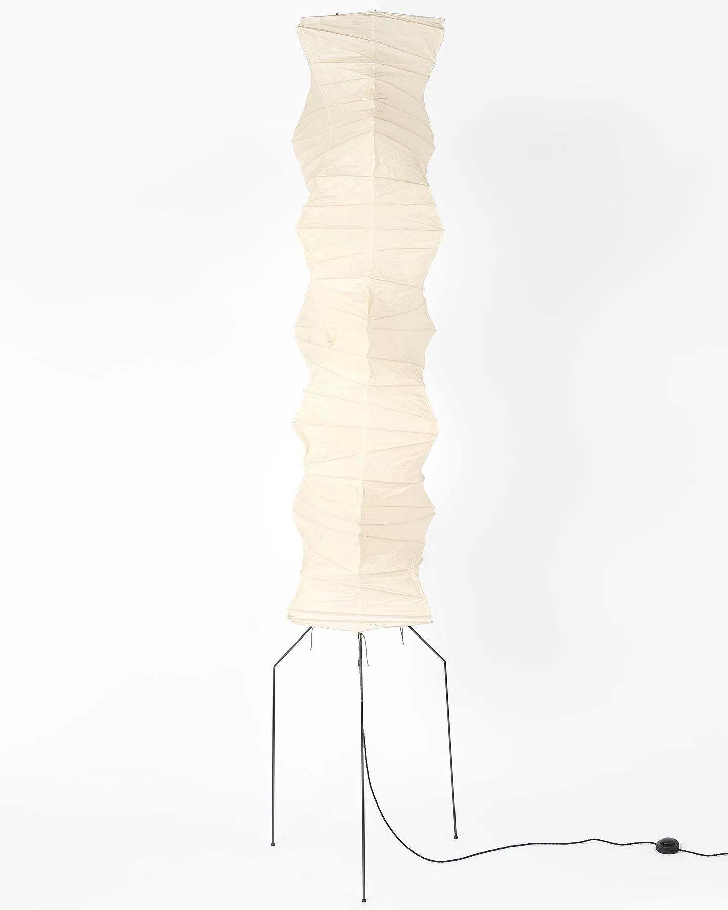 Rice Paper Traditional Floor Lamp