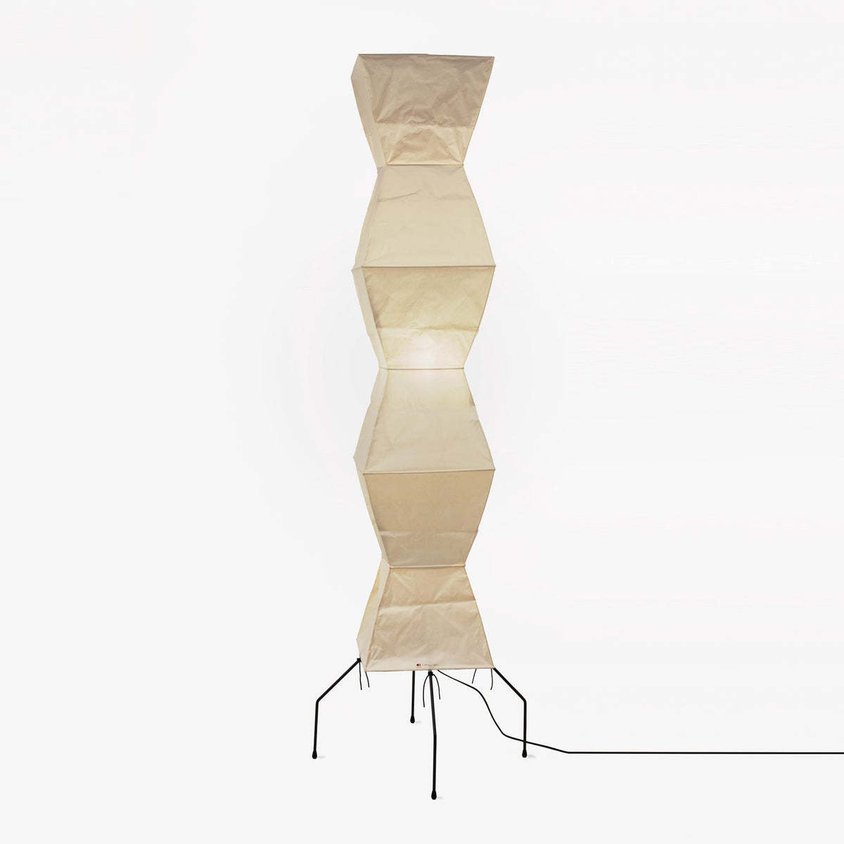 Rice Paper Traditional Floor Lamp