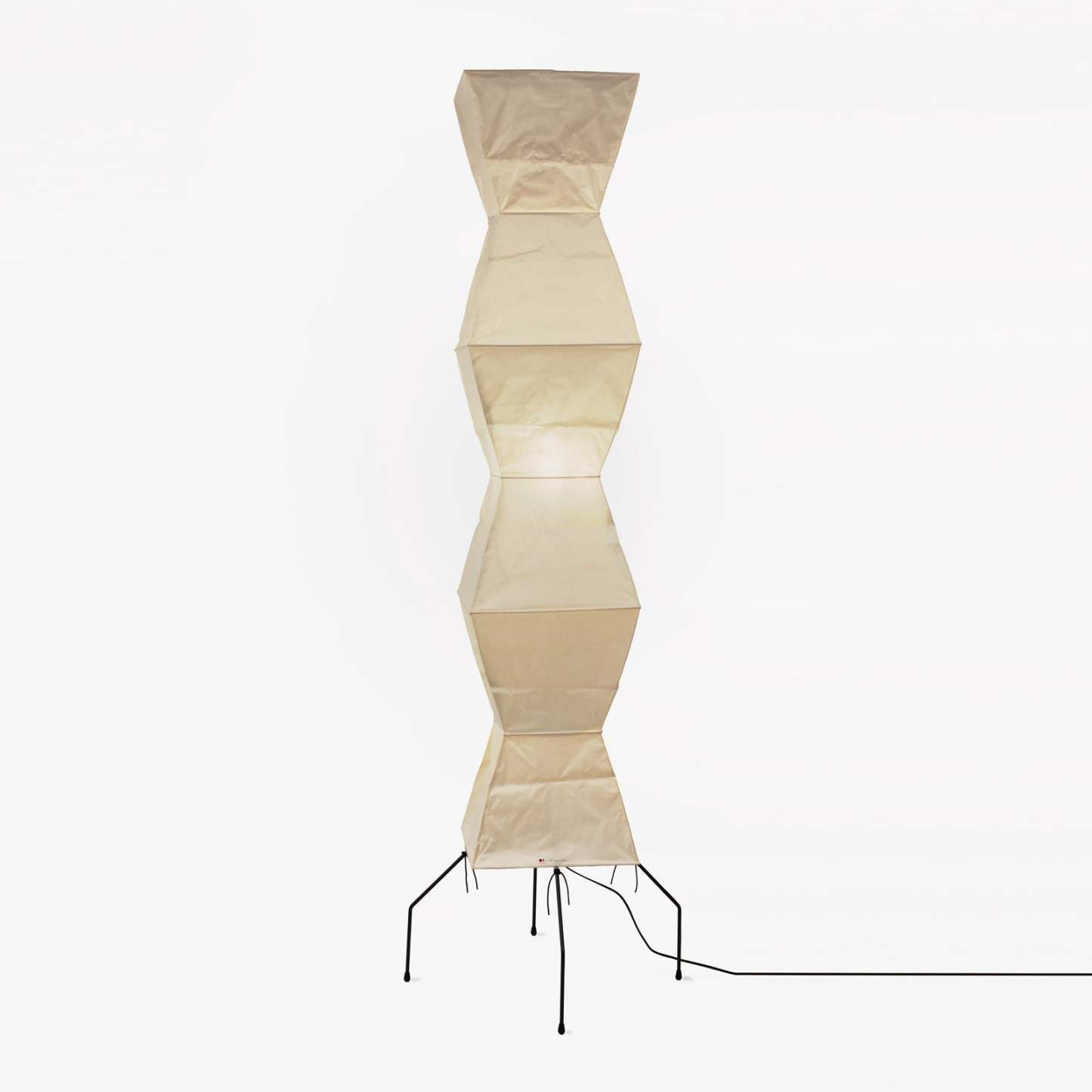 Rice Paper Traditional Floor Lamp