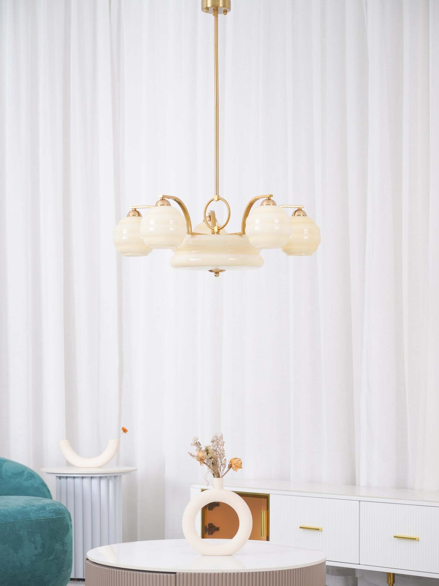 Art Deco Vintage Chandelier