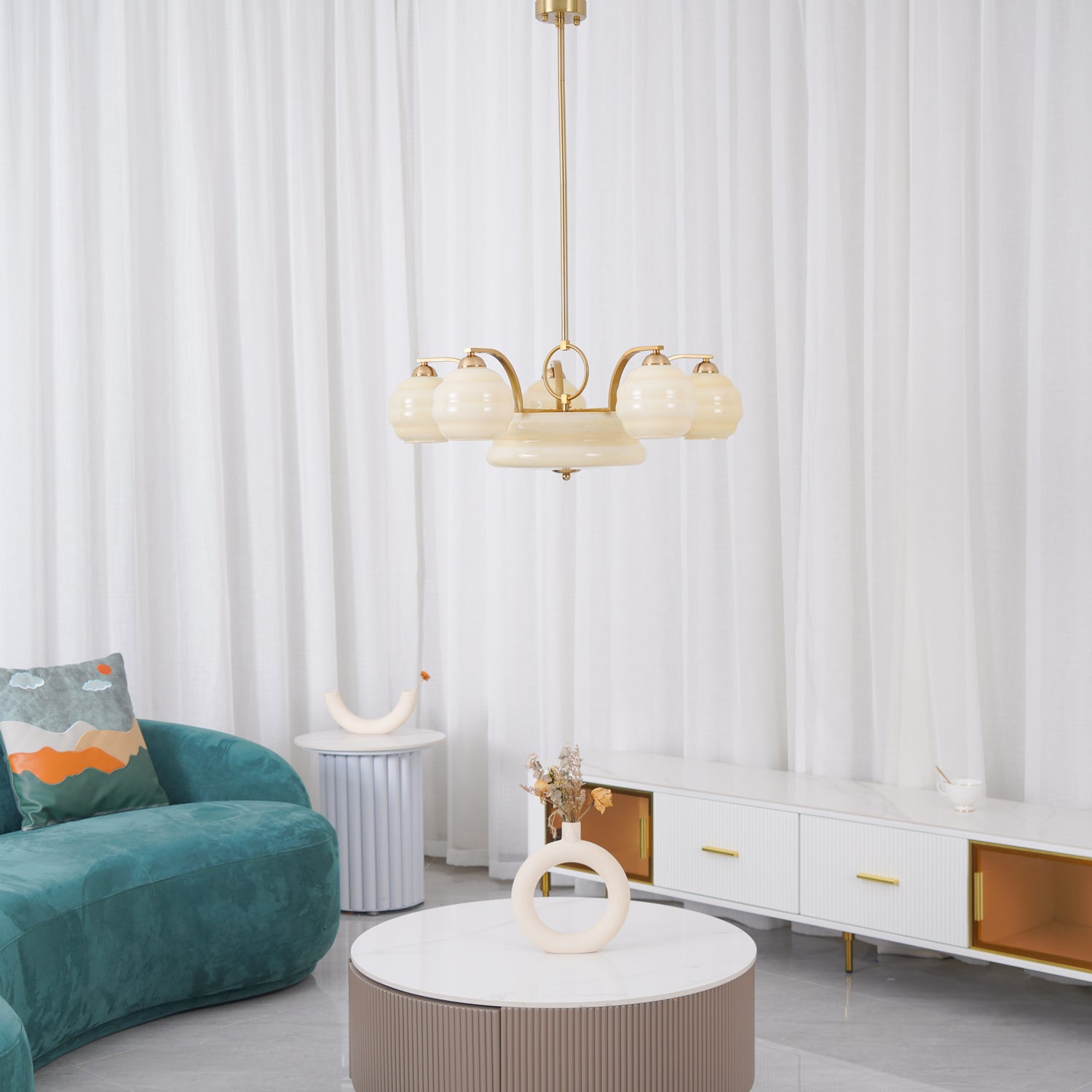 Art Deco Vintage Chandelier