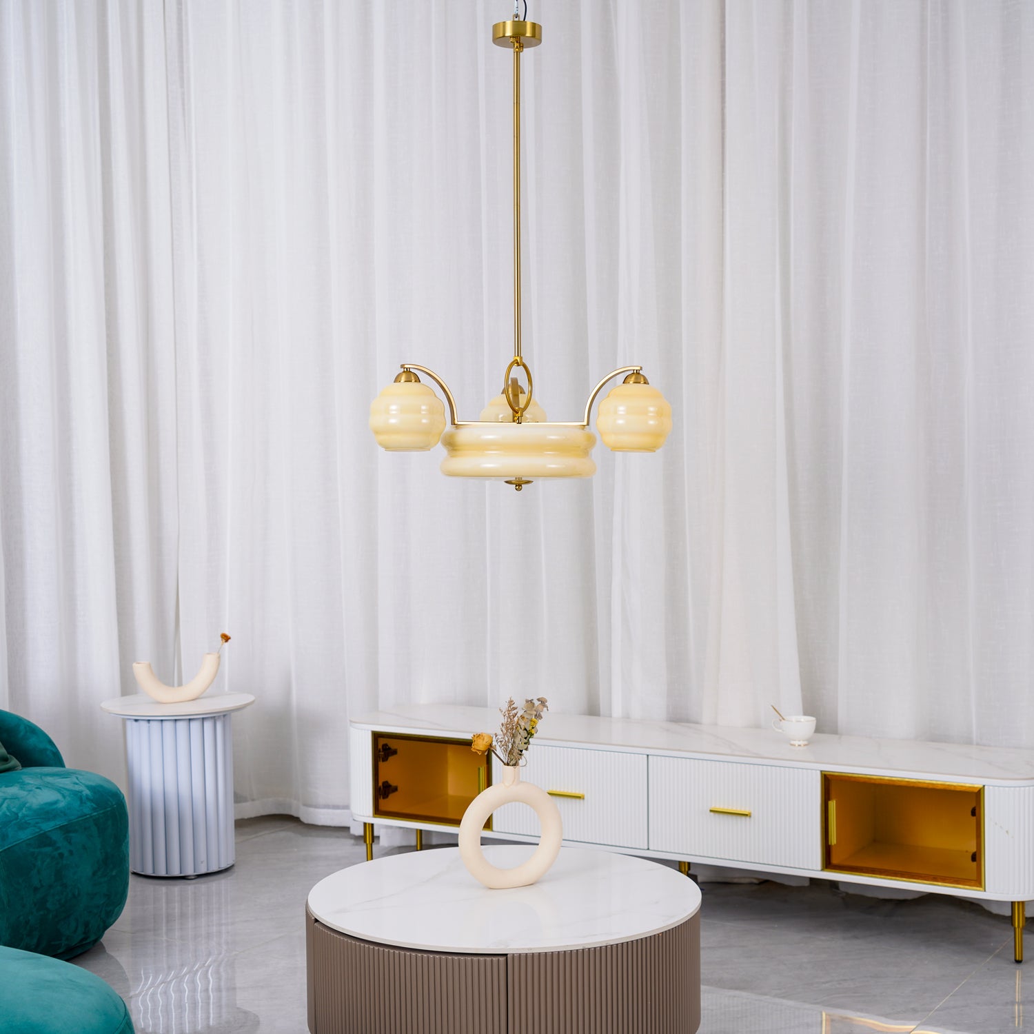 Art Deco Vintage Chandelier