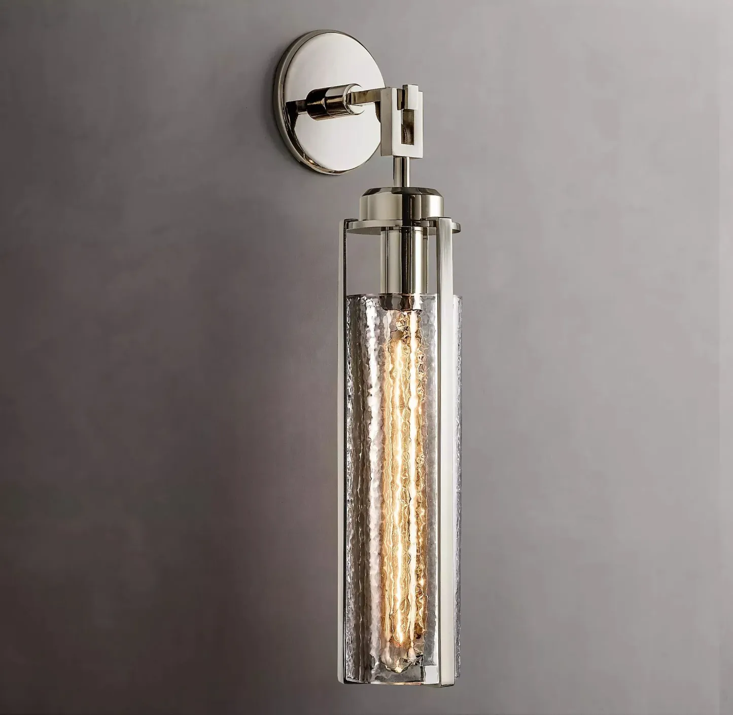 Bamcee Modern Finish Glass Shade Wall Sconces Wall Lamp