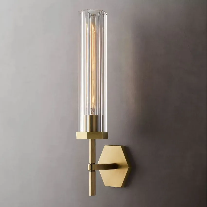 Bamcee Single Head Long Wall Sconce 19"H Modern Wall Lamp