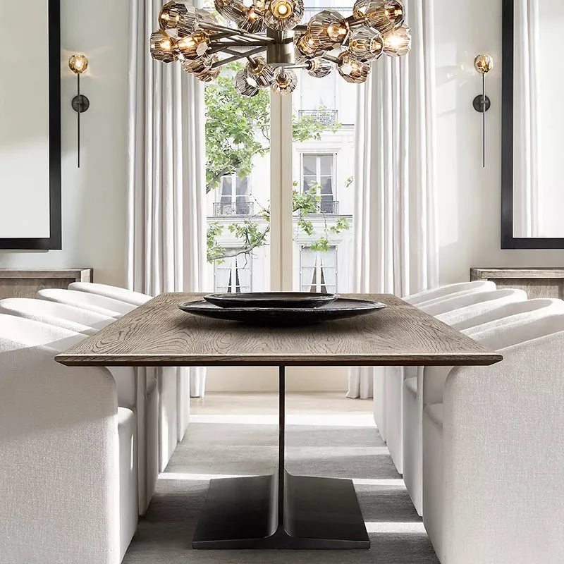 Belle De Crystal Ball Chandelier 60"
