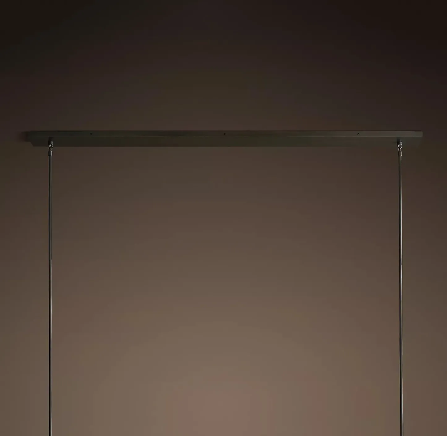 Belle De Crystal Linear Chandelier 60"