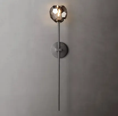 Belle De Crystal Single-Head Ball Wall Sconce