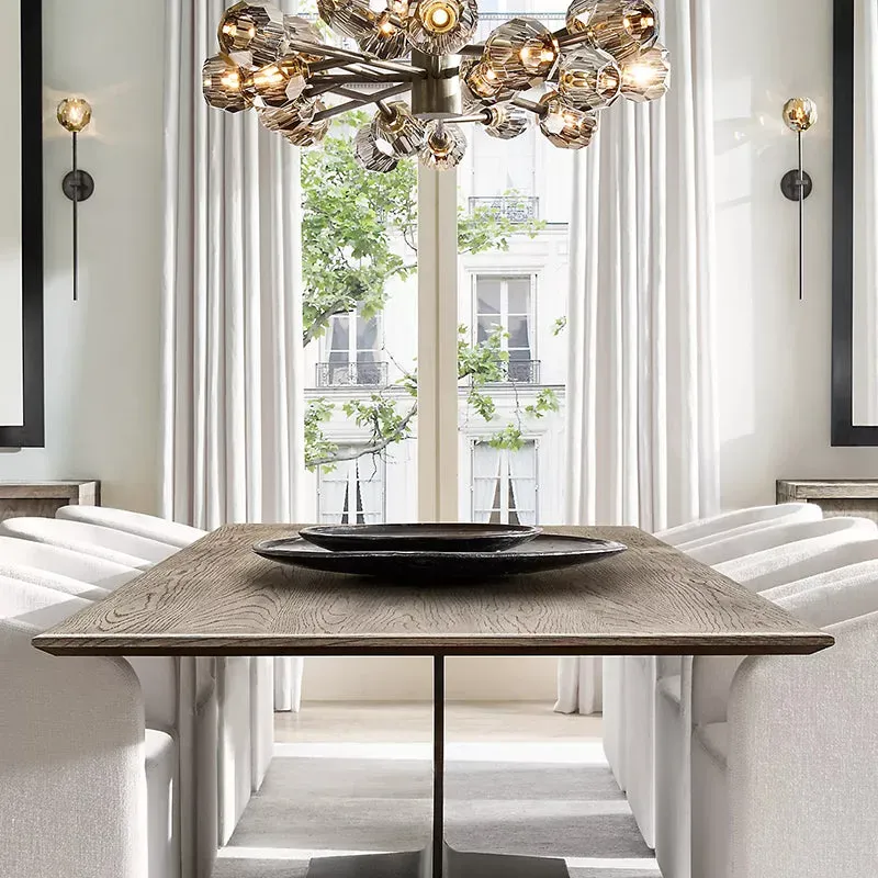 Belle De Crystal Single-Head Ball Wall Sconce