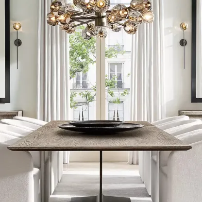 Belle De Crystal Single-Head Ball Wall Sconce