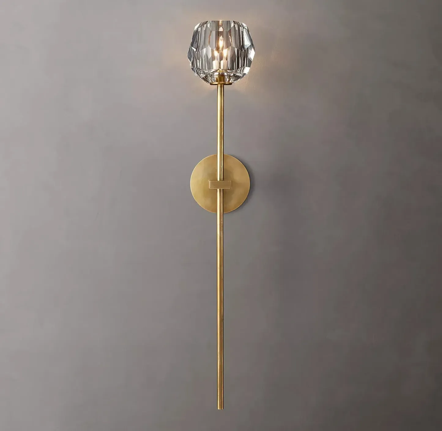 Belle De Crystal Single-Head Ball Wall Sconce