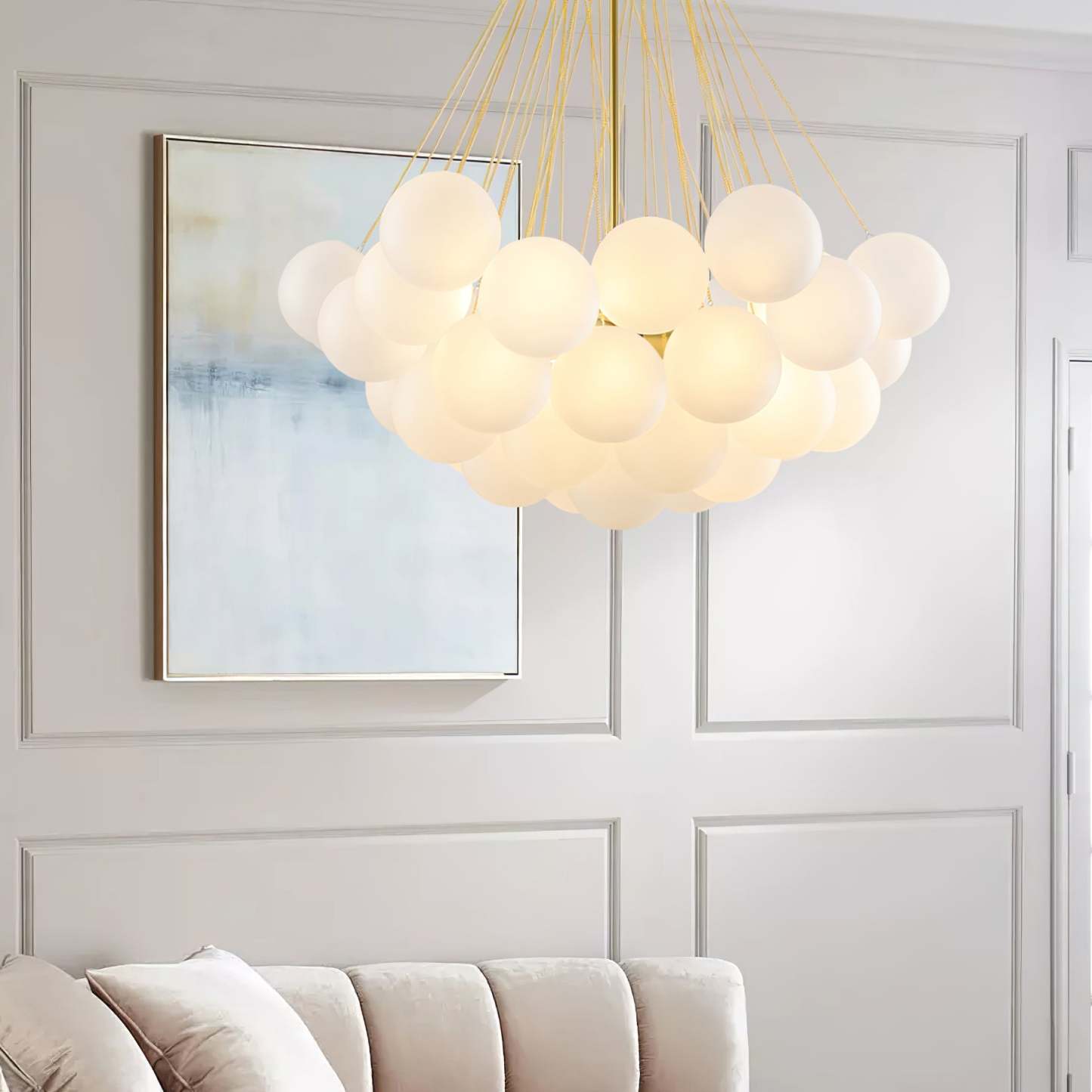 Bubble Chandelier