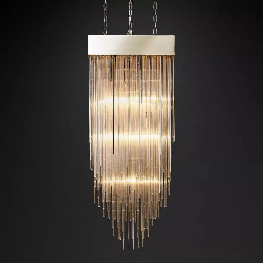 Cascada Square Chandelier 20"