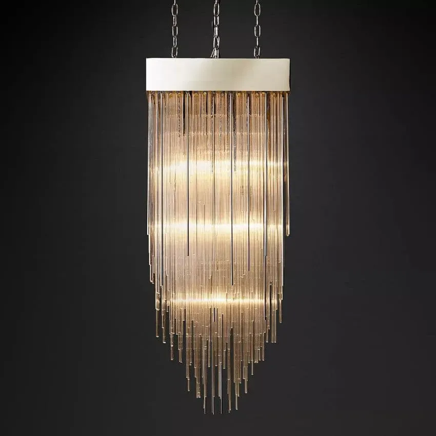 Cascada Square Chandelier 20"