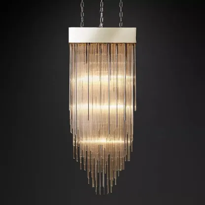 Cascada Square Chandelier 20"
