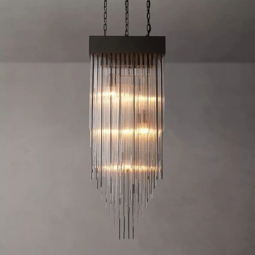 Cascada Square Chandelier 20"