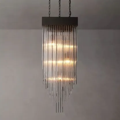 Cascada Square Chandelier 20"