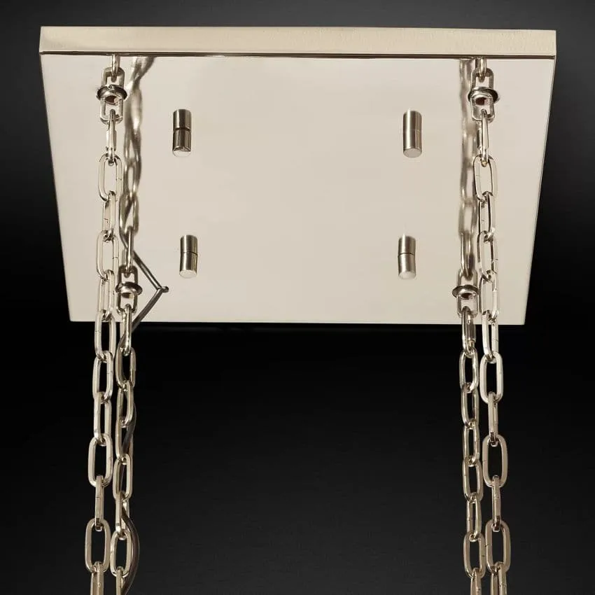 Cascada Square Chandelier 30"