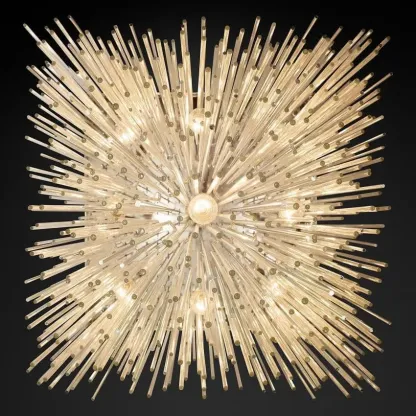 Cascada Square Chandelier 30"