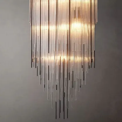 Cascada Square Chandelier 30"