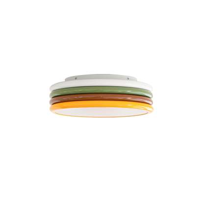 Color Stack Round LED Ceiling Lamp