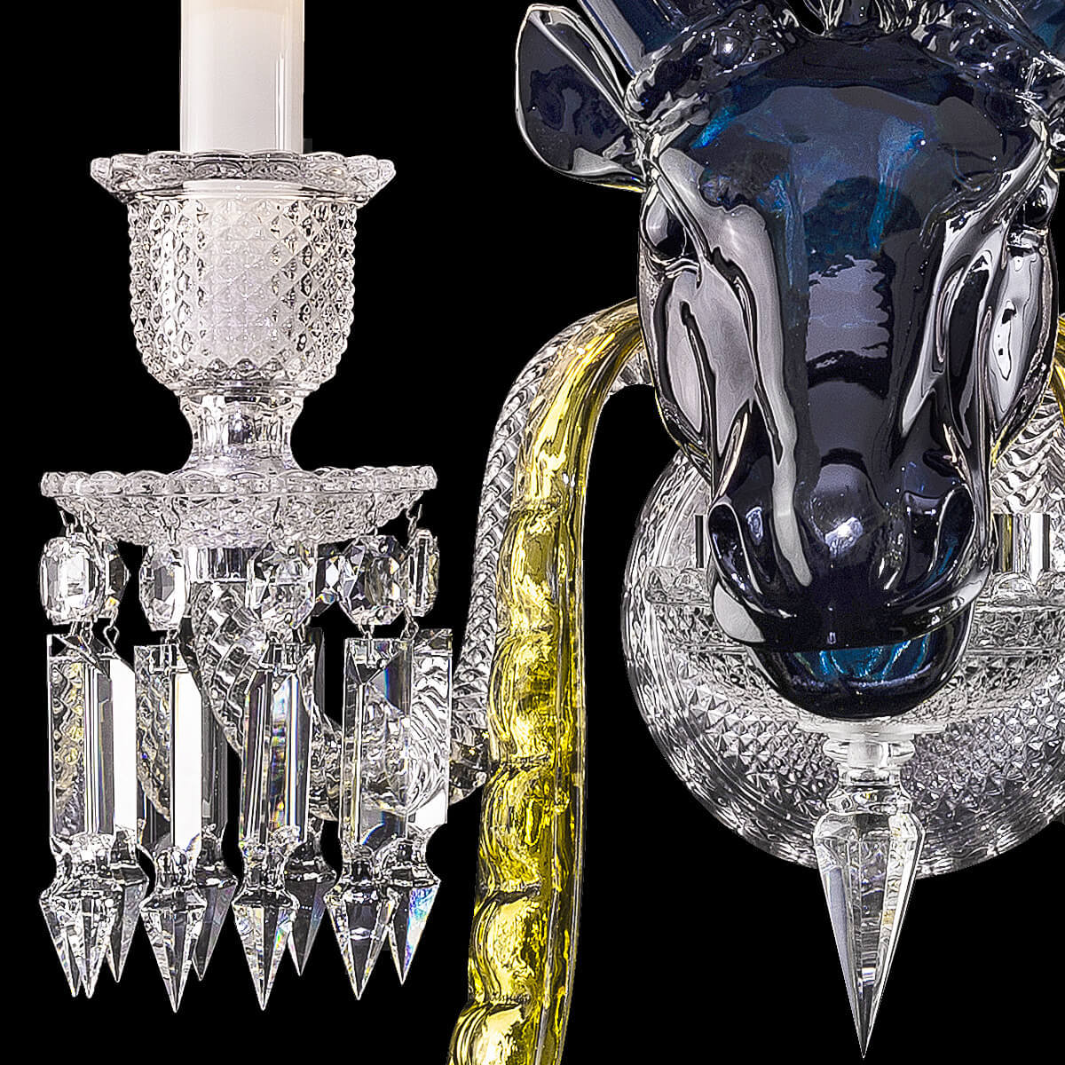 Luxury Zenith Deer Crystal Chandelier